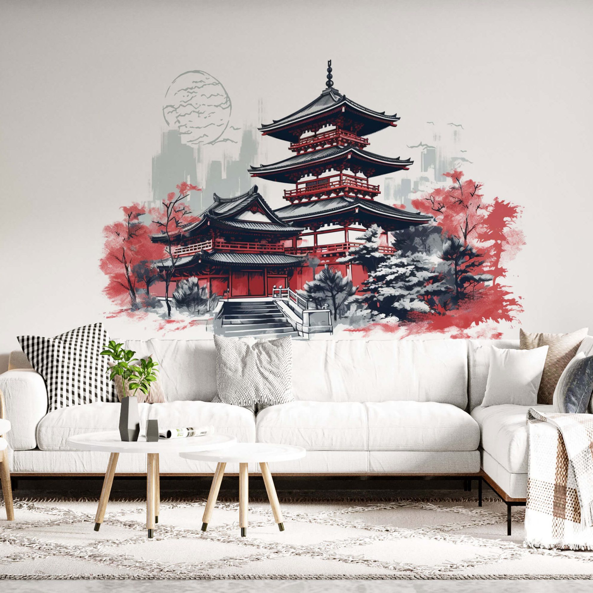tablou-personalizat-living Soluții de Design Interior cu Print Mural pentru Birouri și Spații de Lucru