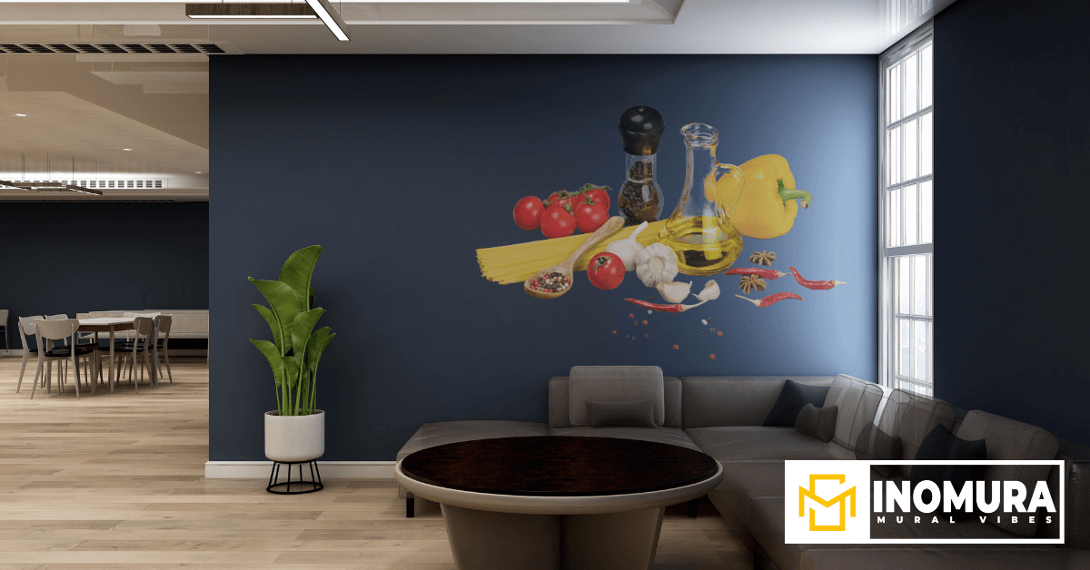 print pe perete ingrediente restaurant - inomura